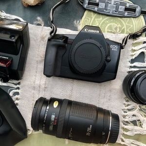 Canon EO 650 35mm + Accessories